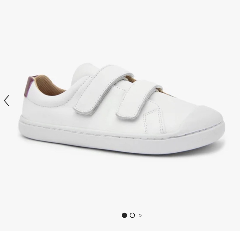 🌈 Origo 🌈 The Easy Hook & Loop in natural leather Kids 11 white